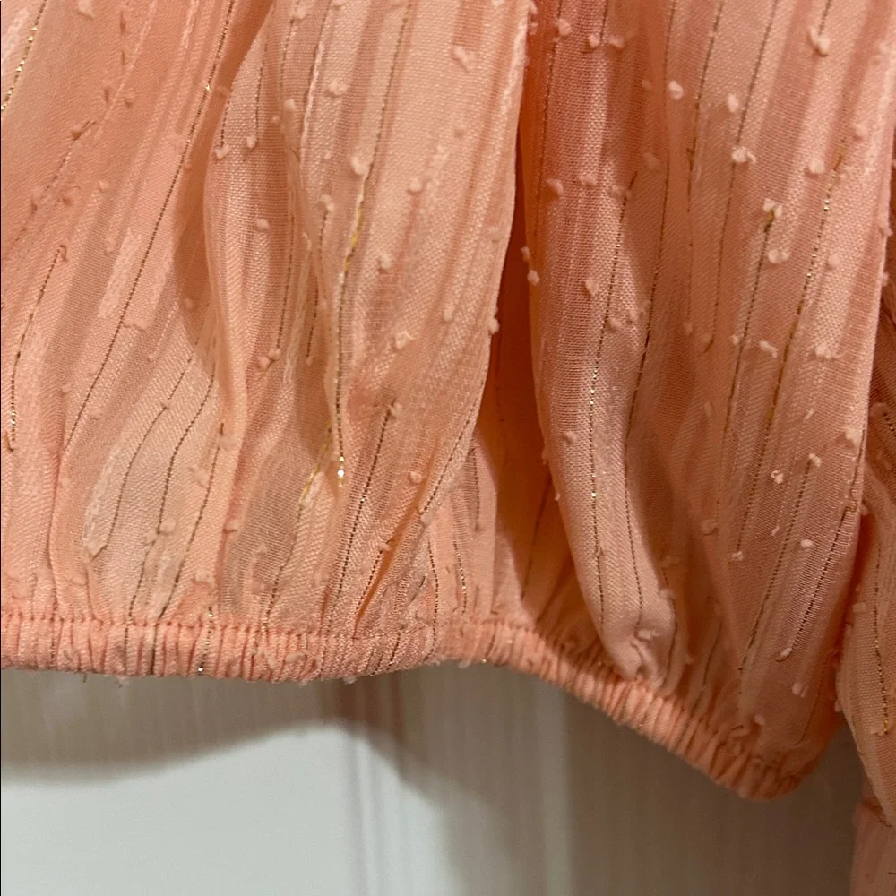 Calvin Klein Elegant Peach Midi Dress - Picture 3 of 4